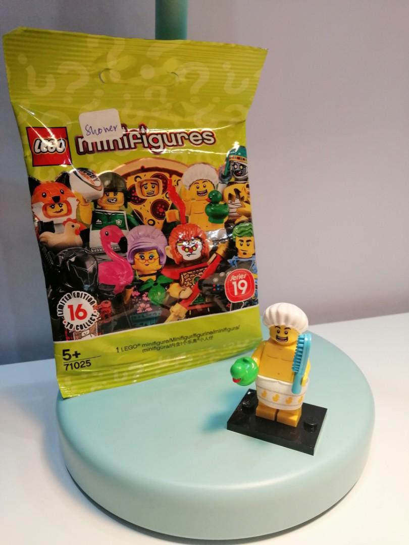 SEALED Lego Minifiguring Series 19 Shower Guy BMX Bike Rider