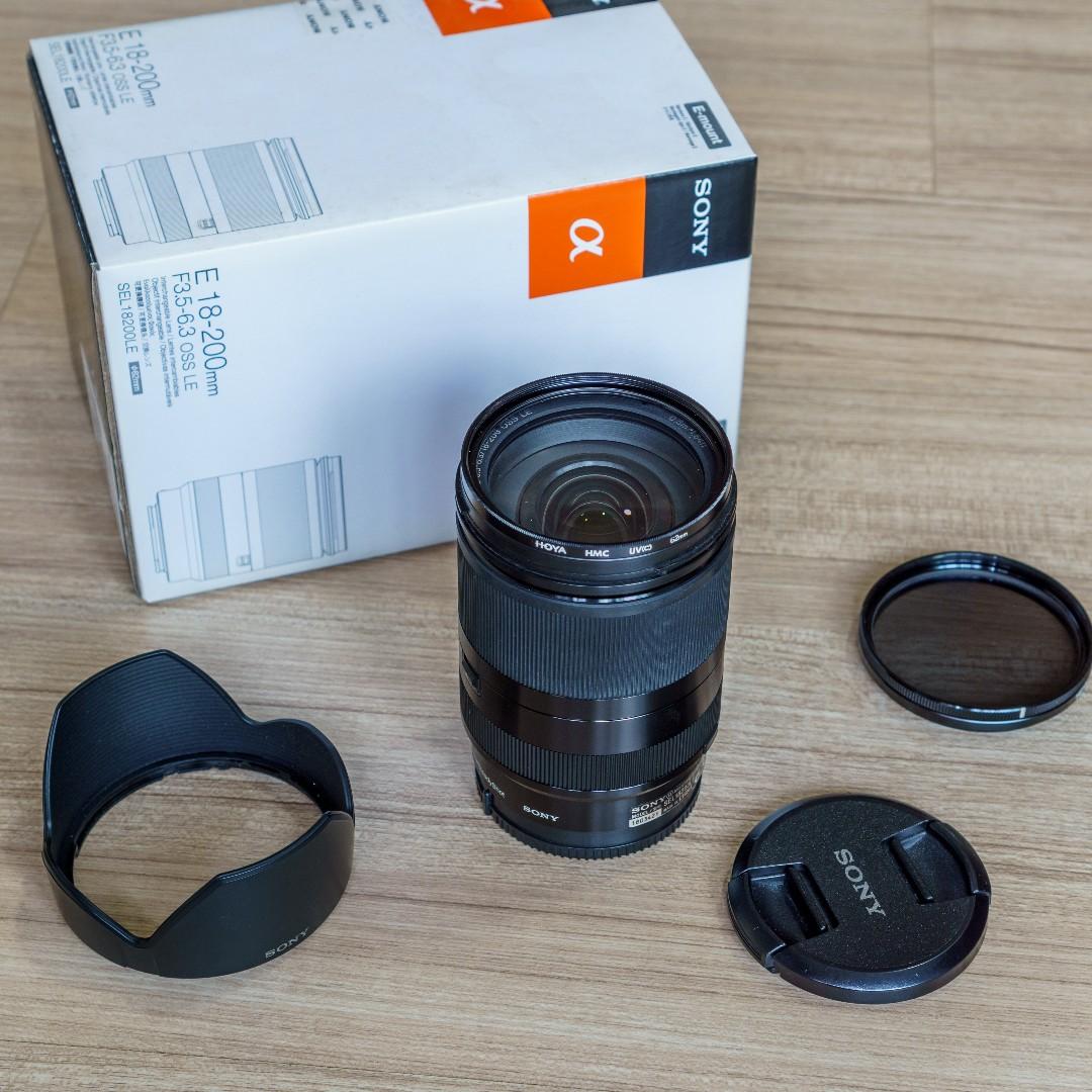 Sony E 18 0mm F3 5 6 3 Oss Le Sel100le Photography Lenses On Carousell