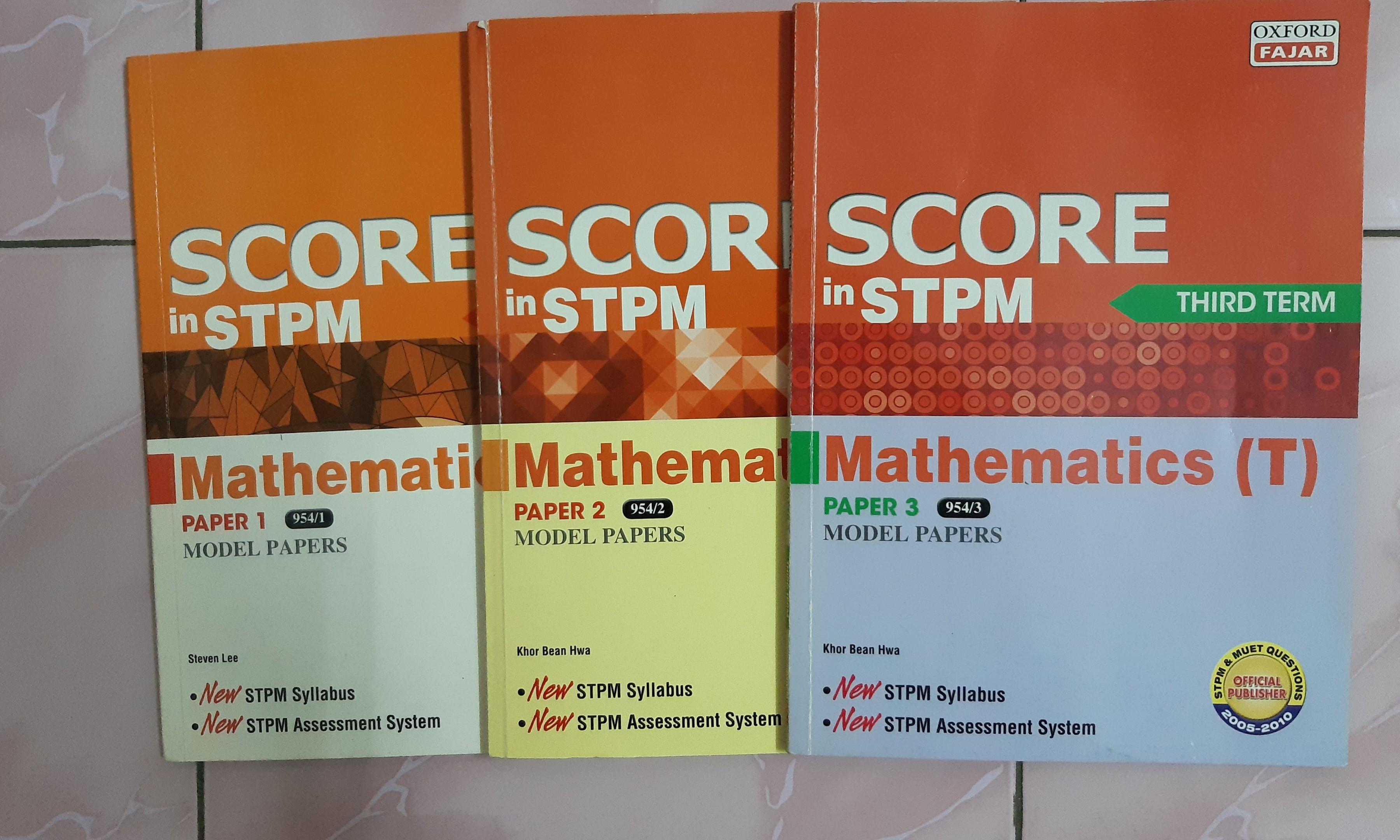 Stpm Maths T Model Papers Oxford Fajar Textbooks On Carousell