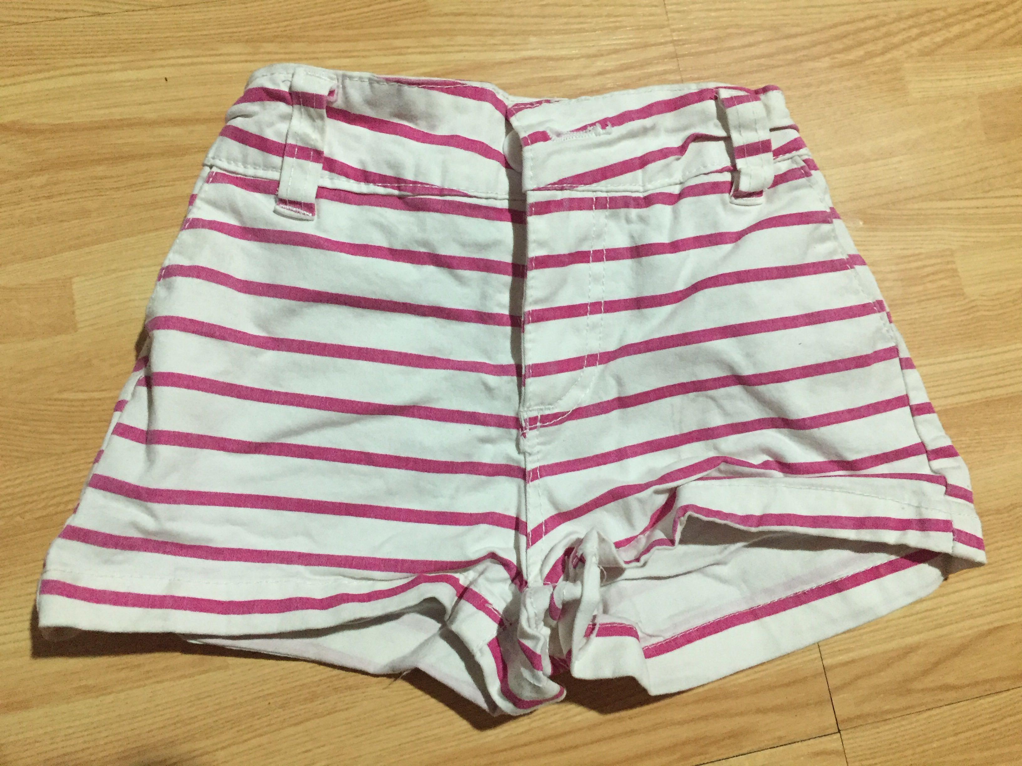 Stripes short (Category: Babies & Kids Fashion) located in Manila. Submitted by ohnalovespanda (Listing ID 257479949, Image 1). Description: Stripes shorts 3T on tag 8/10 condition RFS: decluterring Price + SF Price slightly negotiable Payment can be through online transfer (BPI) or money remittance #smgiftpass.