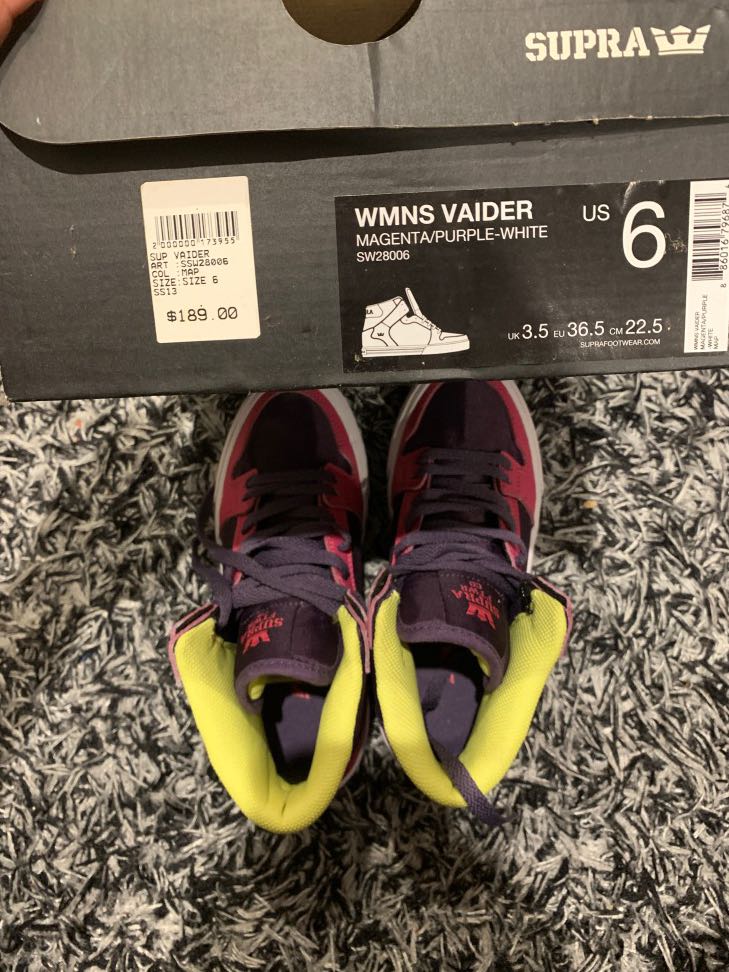 Supra vaider deals magenta