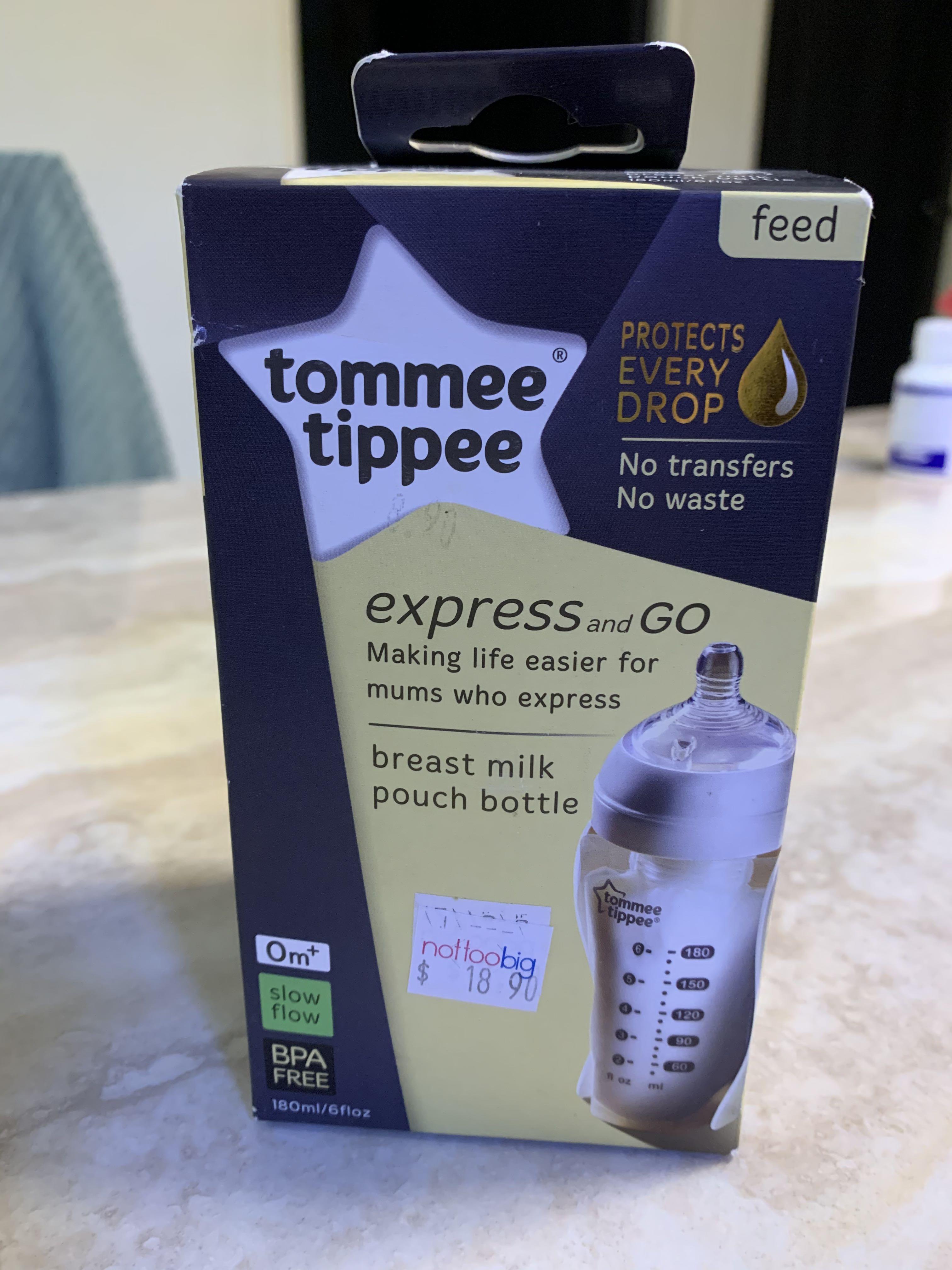 breast milk pouch bottle