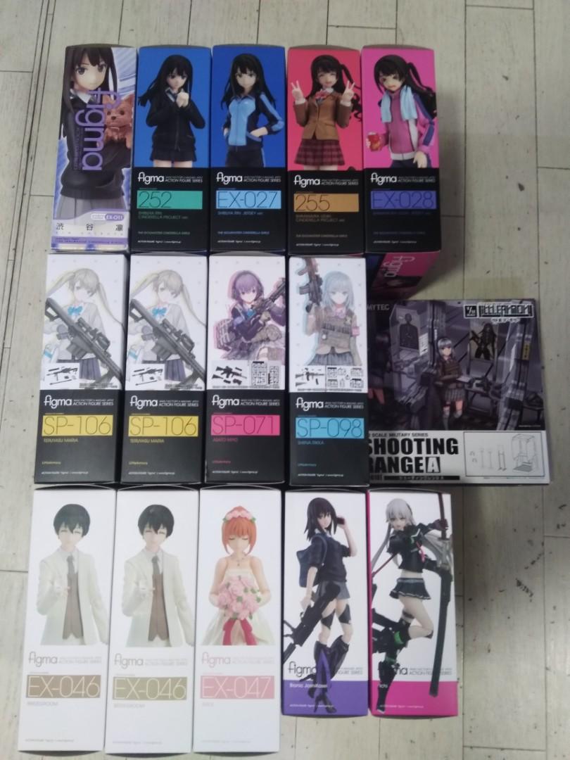 Tomytec 通勤列車1 12 全新藍色figma 14盒 1架車 14盒figma 1盒武器 玩具 遊戲類 玩具 Carousell