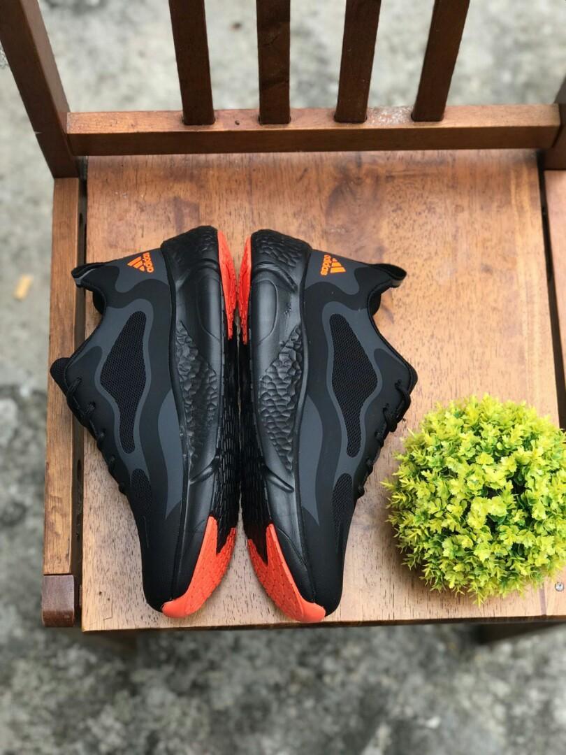 UniSex Adidas Alphabounce Streak Black Orange Men s Fashion Footwear Sneakers on Carousell