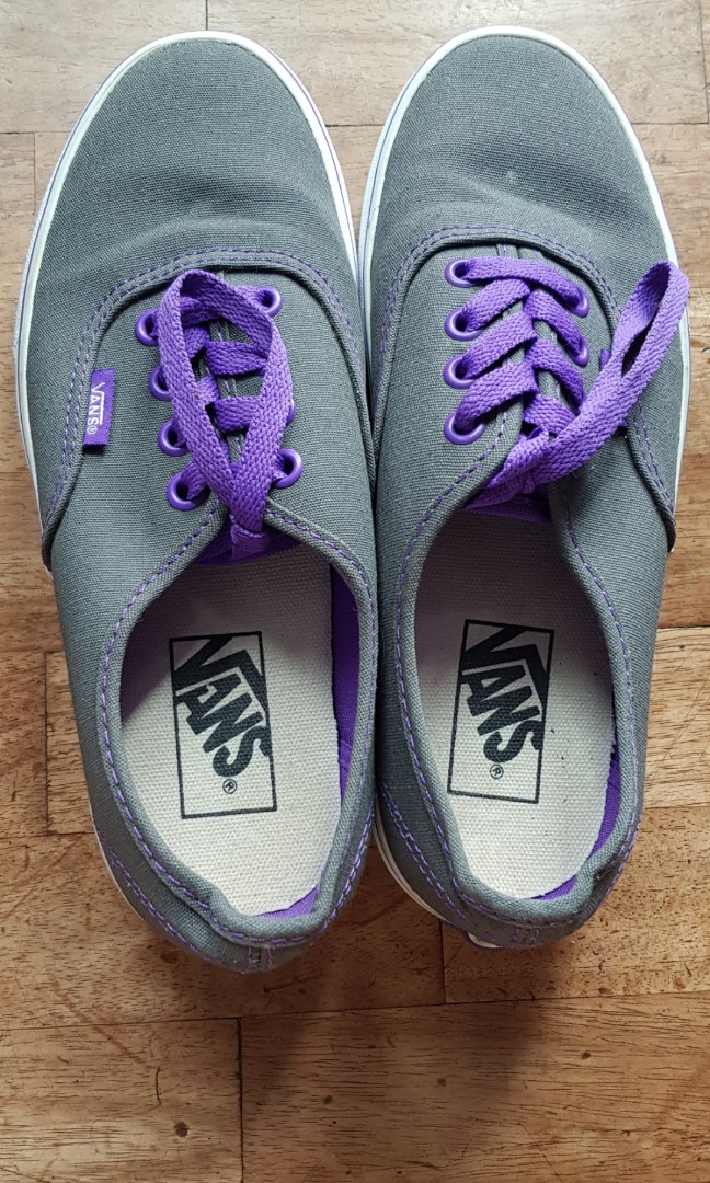 purple vans shoes