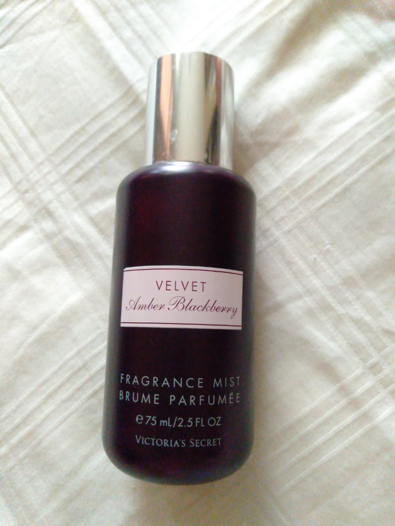 Victoria secret best sale velvet amber blackberry
