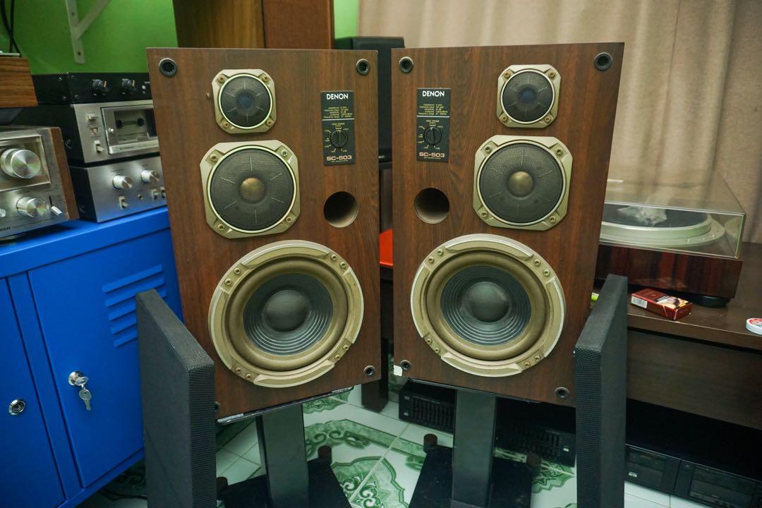 Denon best sale vintage speakers