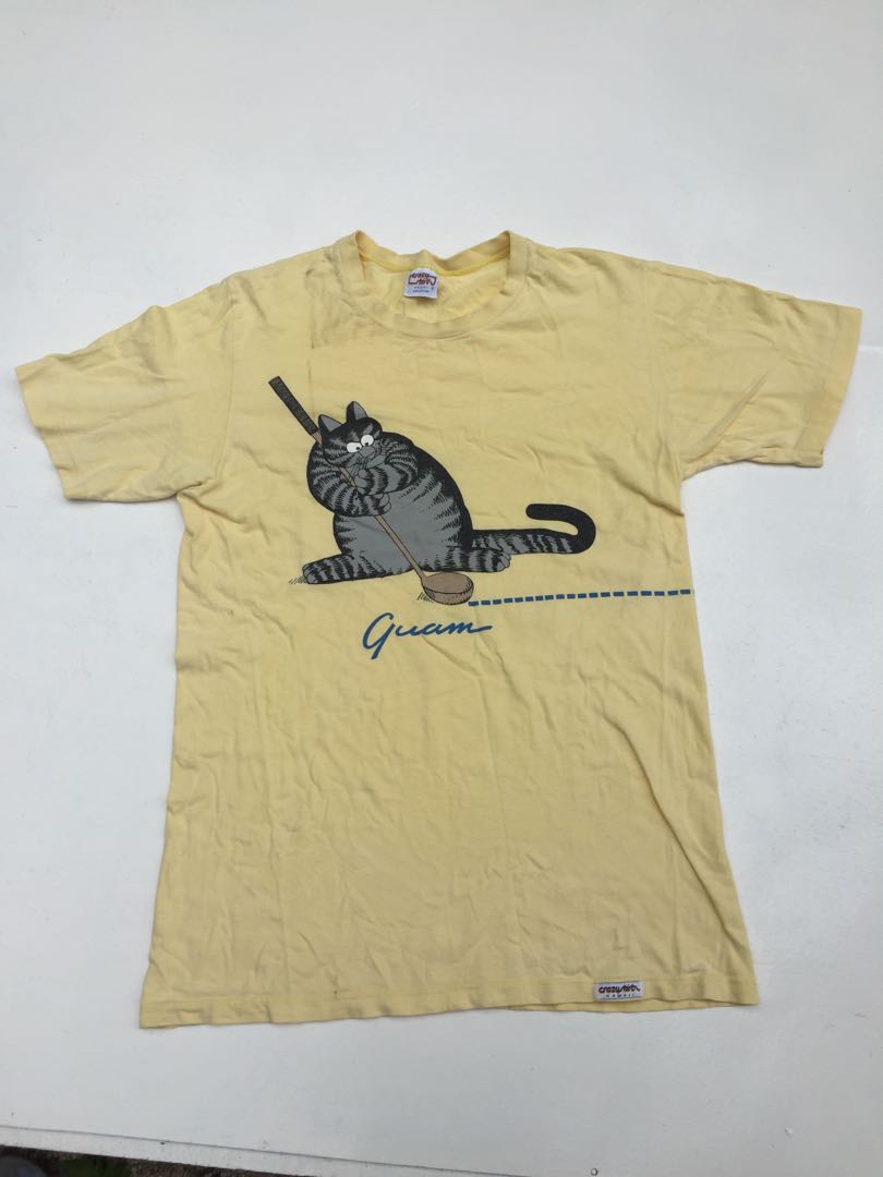 kucing gemuk t shirt vintage