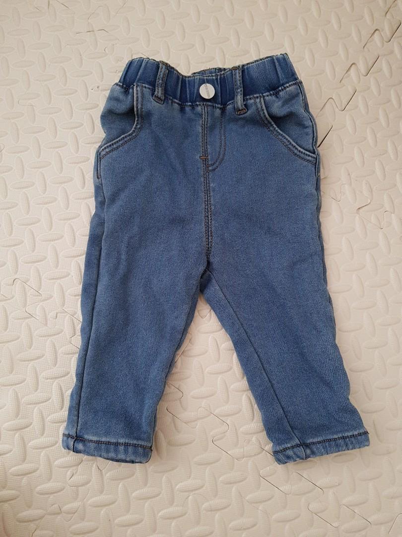 Winter Wear Sale Fleece Lined Baby Jeans Babies Kids Babies Apparel On Carousell