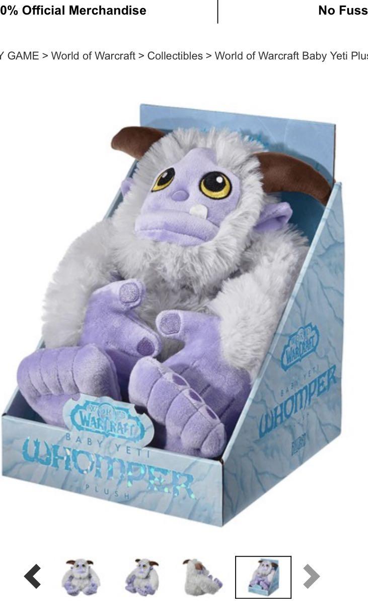 World of warcraft baby yeti plush 2025