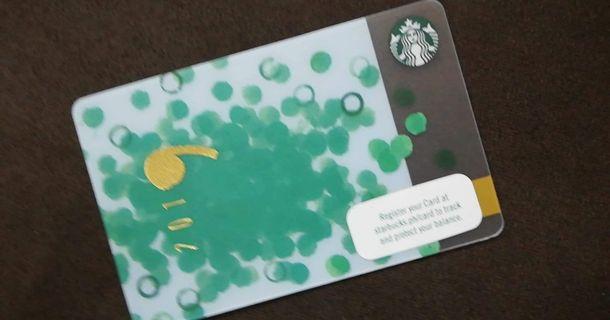 Starbucks coffee cup mark planner card 2019