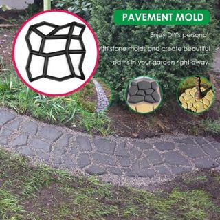 Roma Mold - Reusable Concrete Brick Mold For Garden Pavement Path Walkway