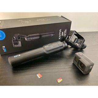 GoPro Hero 7 Black + GoPro Karma Grip + Micro SD 64GB * 2