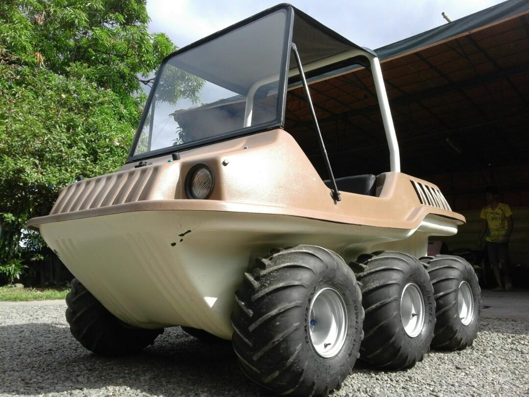 6x6 Amphibian Amphibious Vehicle Land Water Mud Trail