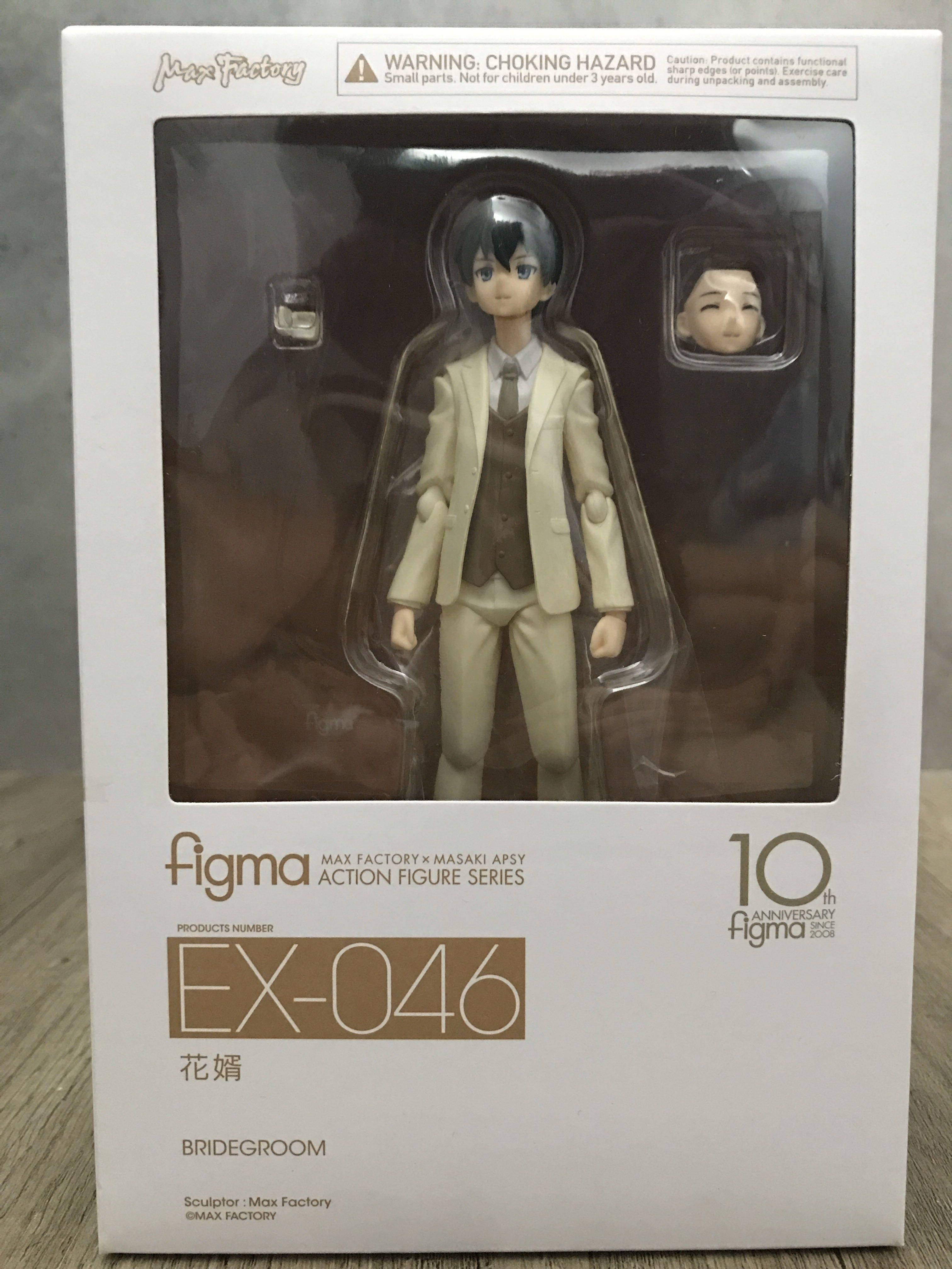 二手新凈齊件figma 10週年ex 046 原色花婿 興趣及遊戲 玩具 遊戲類 Carousell