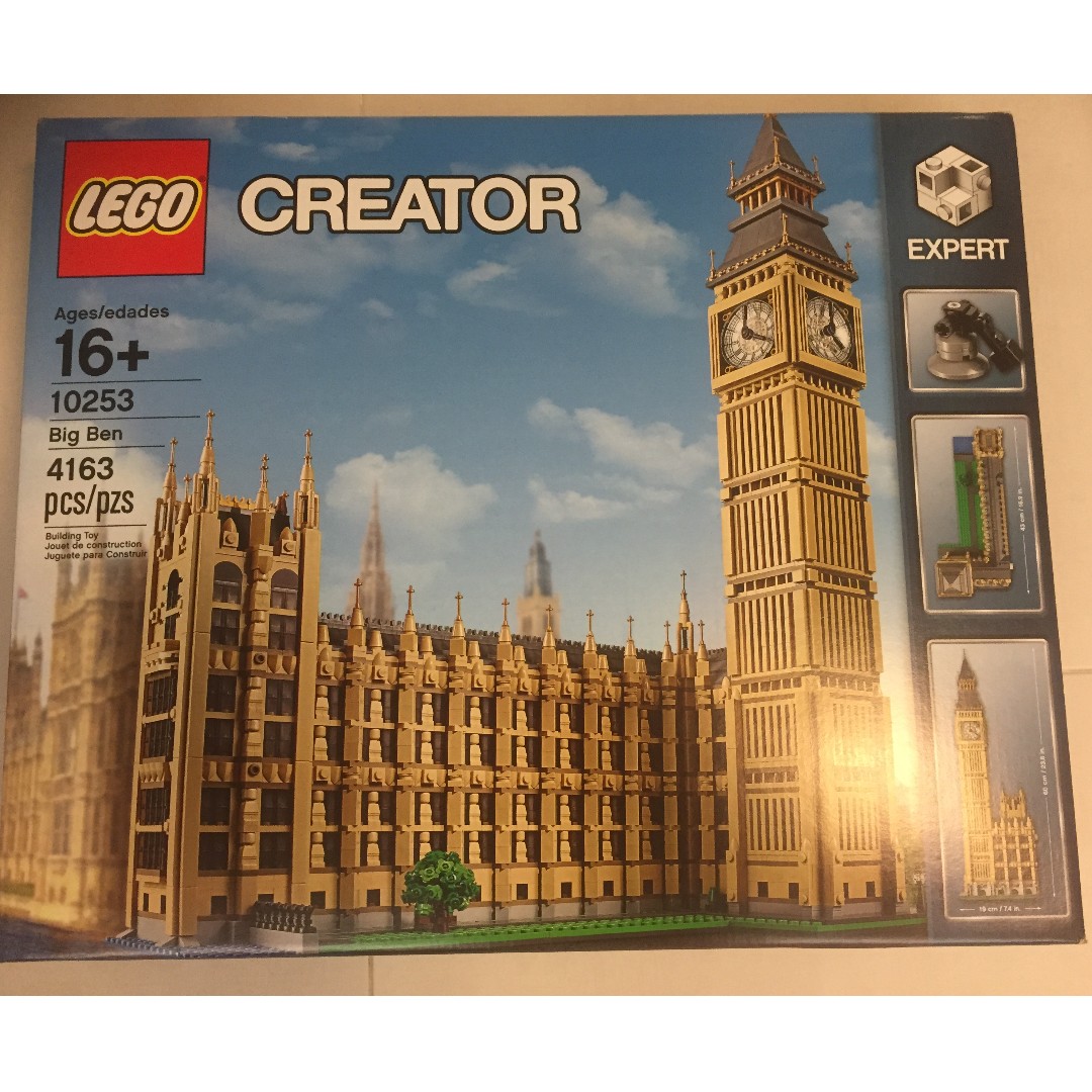 絕版Lego 10253 Brand New Sealed Big Ben 倫敦大笨鐘, 興趣及遊戲