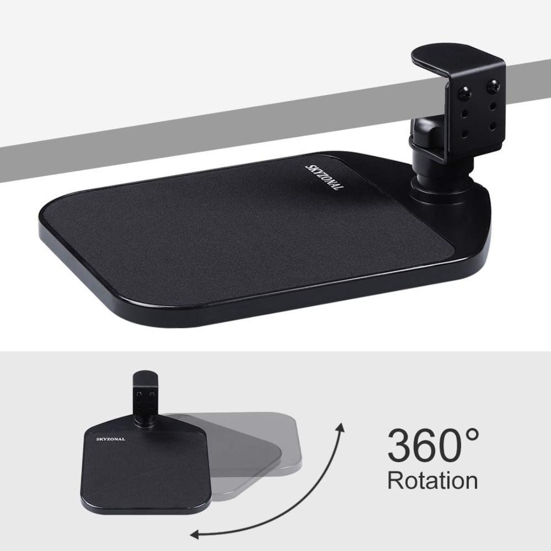 A496 Skyzonal Ergonomic Mouse Platform Under Desk Ergonomic