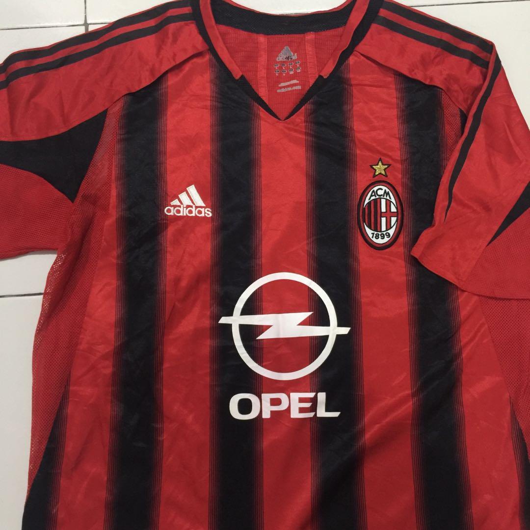 Ac milan hot sale 2004 jersey