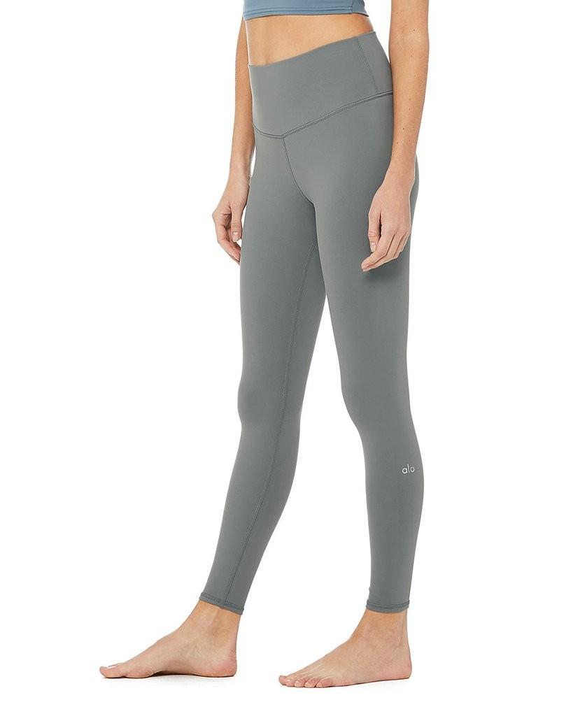 Alo yoga high waist Airbrush leggings in size xxs Women s Fashion Activewear on Carousell