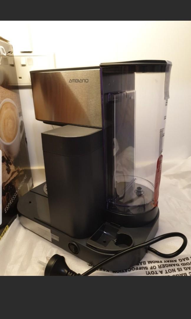 Ambiano Espresso Machine with Milk Frother (700ml capacity / 1.2L