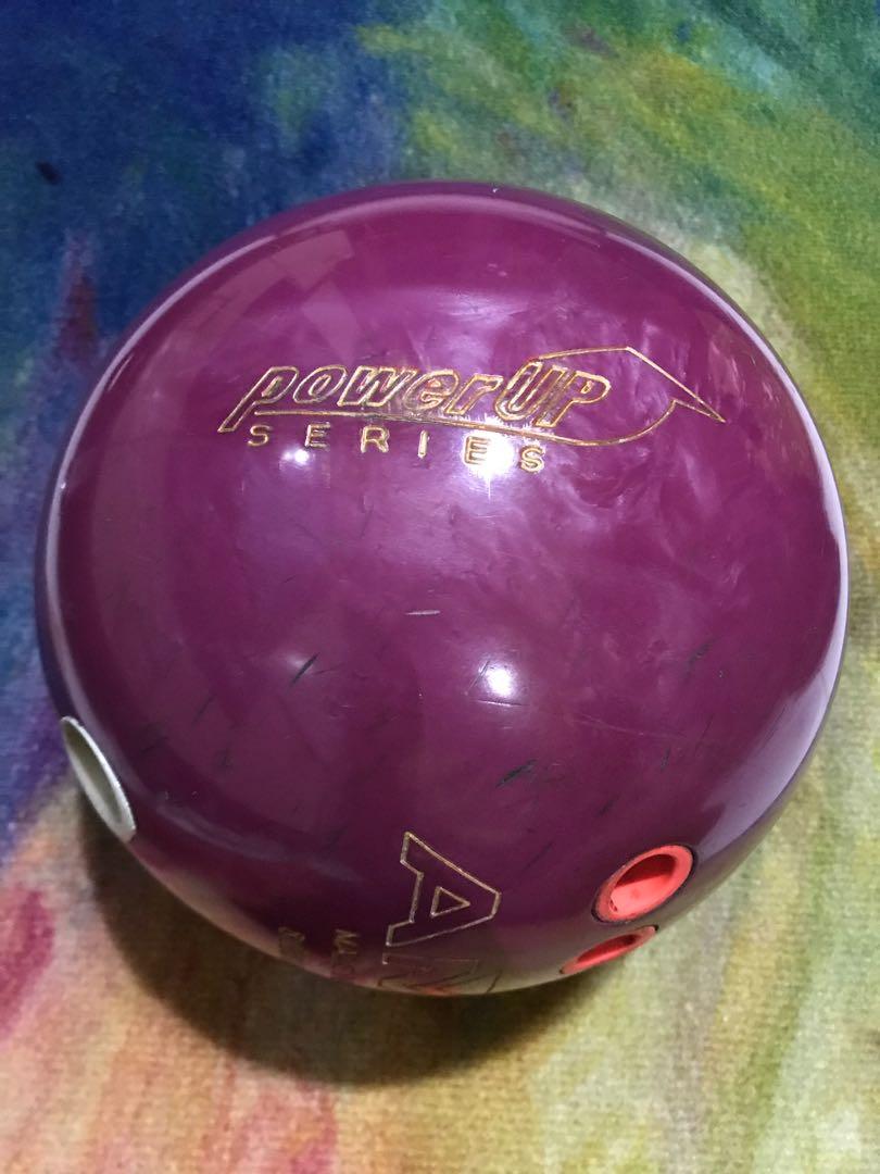 AMF Slam Powerup Series 14lb Reactive Pearl Bowling Ball, Sports