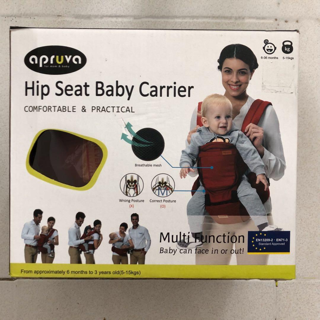 apruva hip seat carrier