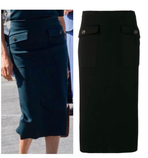 Authentic Givenchy Pencil Skirt with 