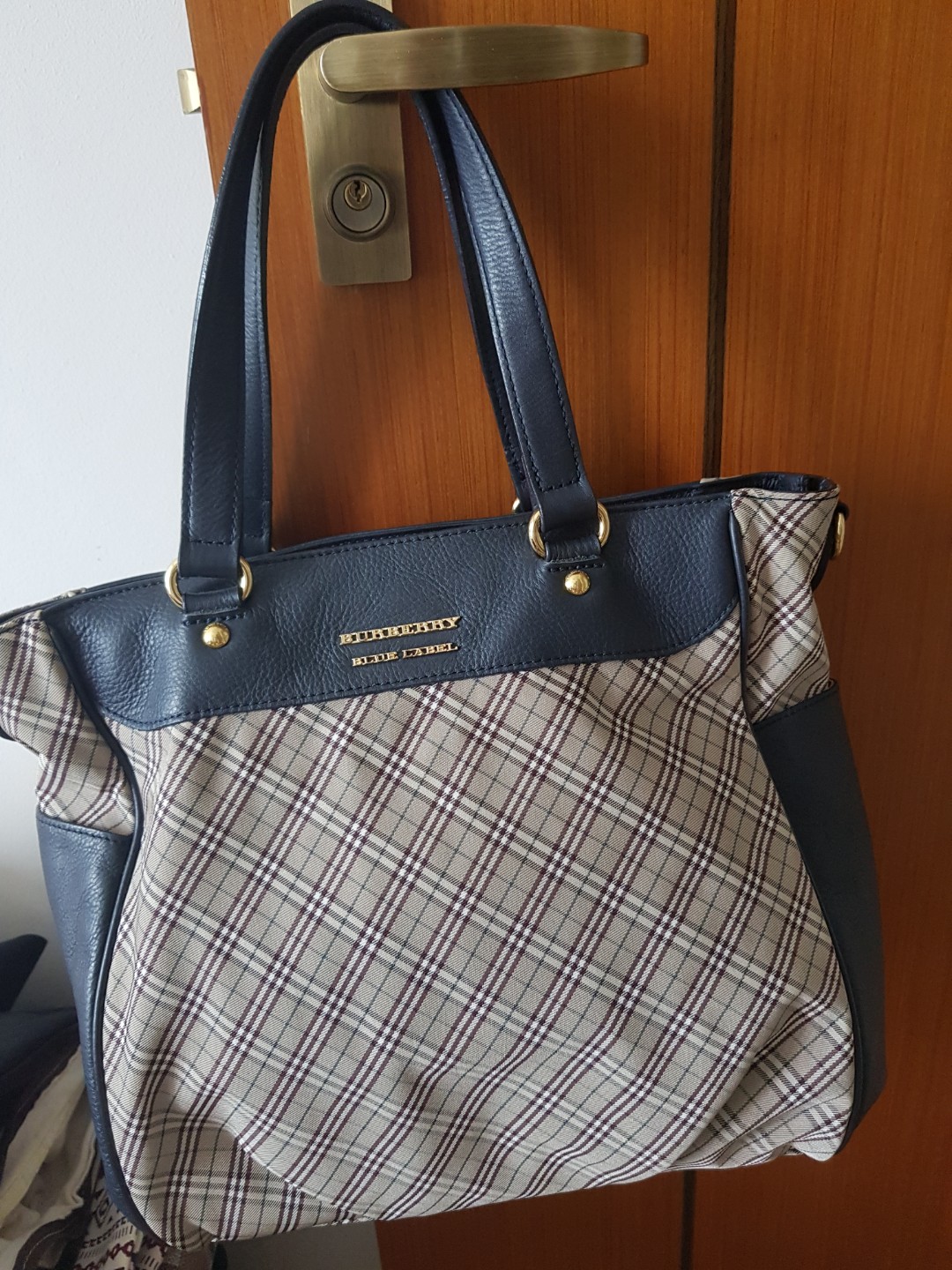Bag Burberry Blue Label fr Japan MintCondition