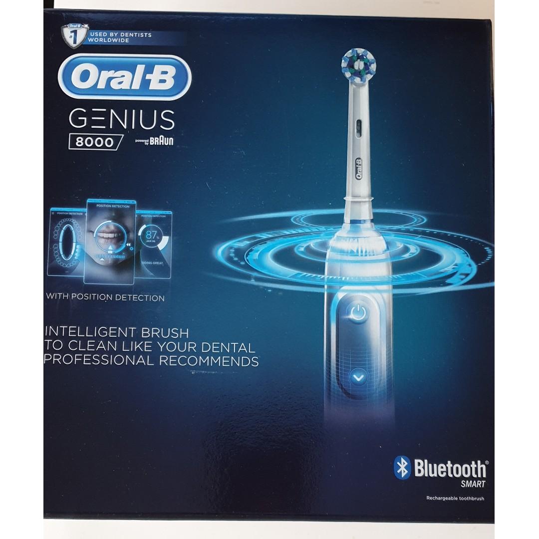 Bnib Oral B 8000 Electric Toothbrush Electronics Others On Carousell