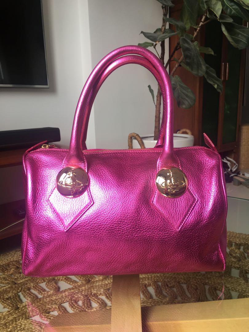 vivienne westwood metallic bag
