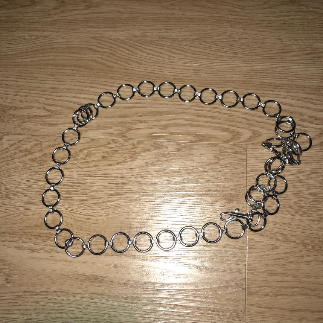 Circle chain belt cheap brandy melville