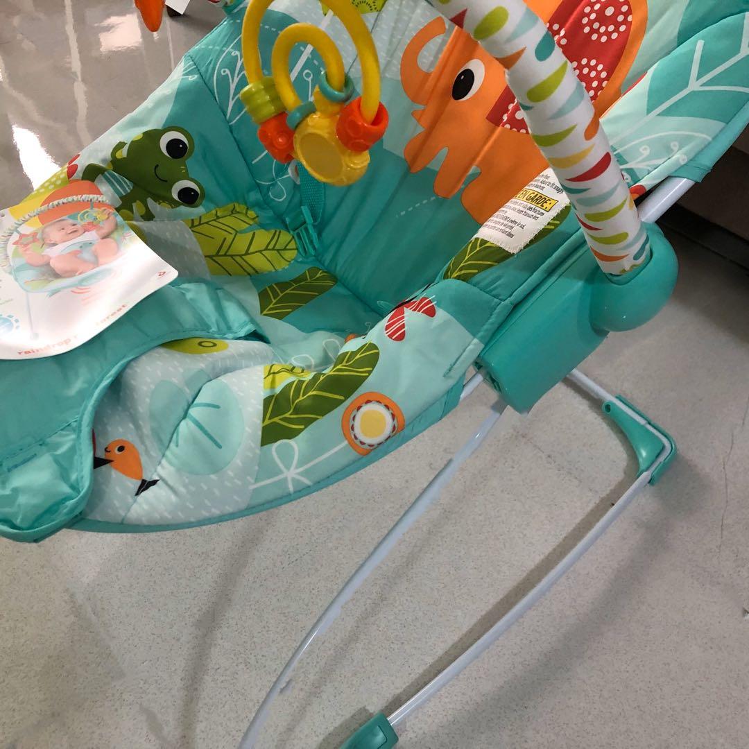 Bright starts sales bouncer raindrop rainforest
