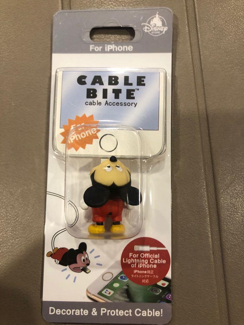 Cable Bite Mickey (Category: Chargers & Cables) located in Singapore. Submitted by cozyatcat (Listing ID 257669490, Image 1). Description: Cable Bite Mickey.