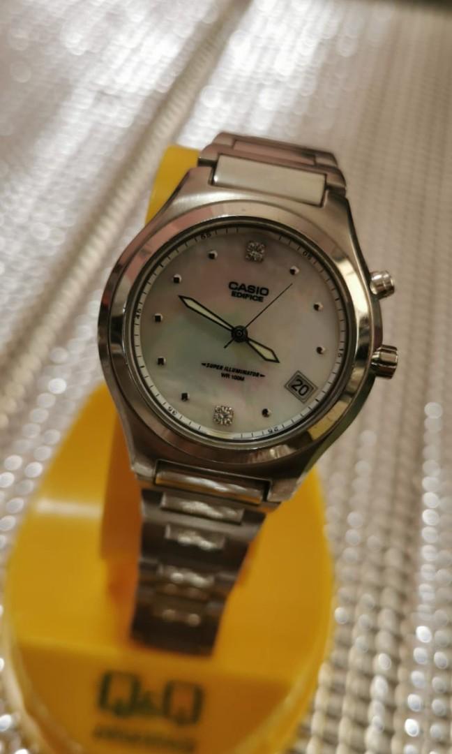 Edifice casio shop ladies watch