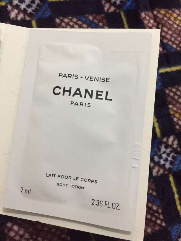 Chanel Perfume, lotion and shower gel sample (Venice), Beauty