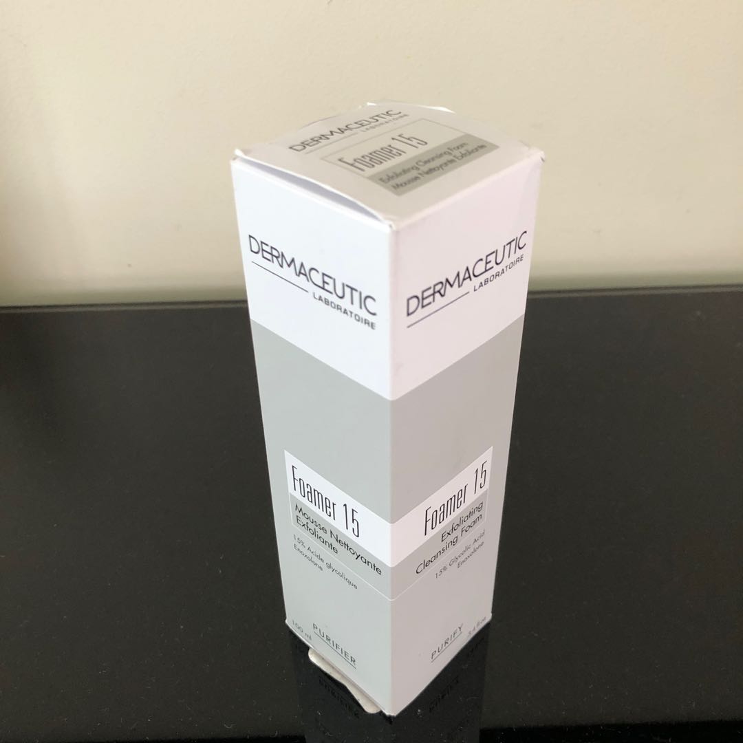 dermaceutic foamer 15 exfoliating cleansing foam