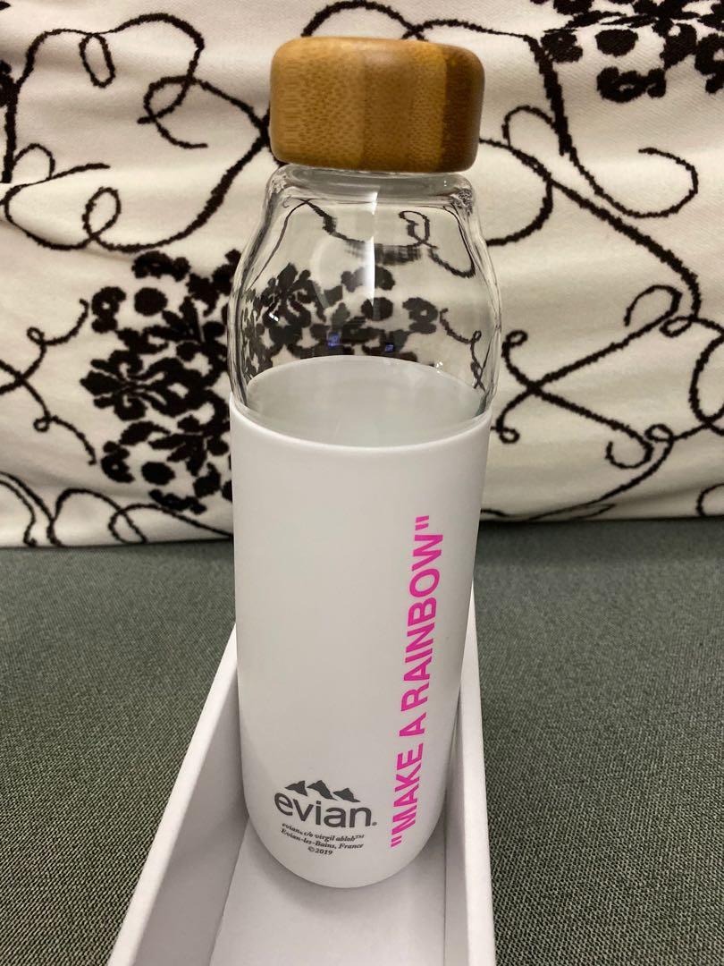 Evian x Virgil Abloh (Off White) x SOMA Glass Water Bottle 環保