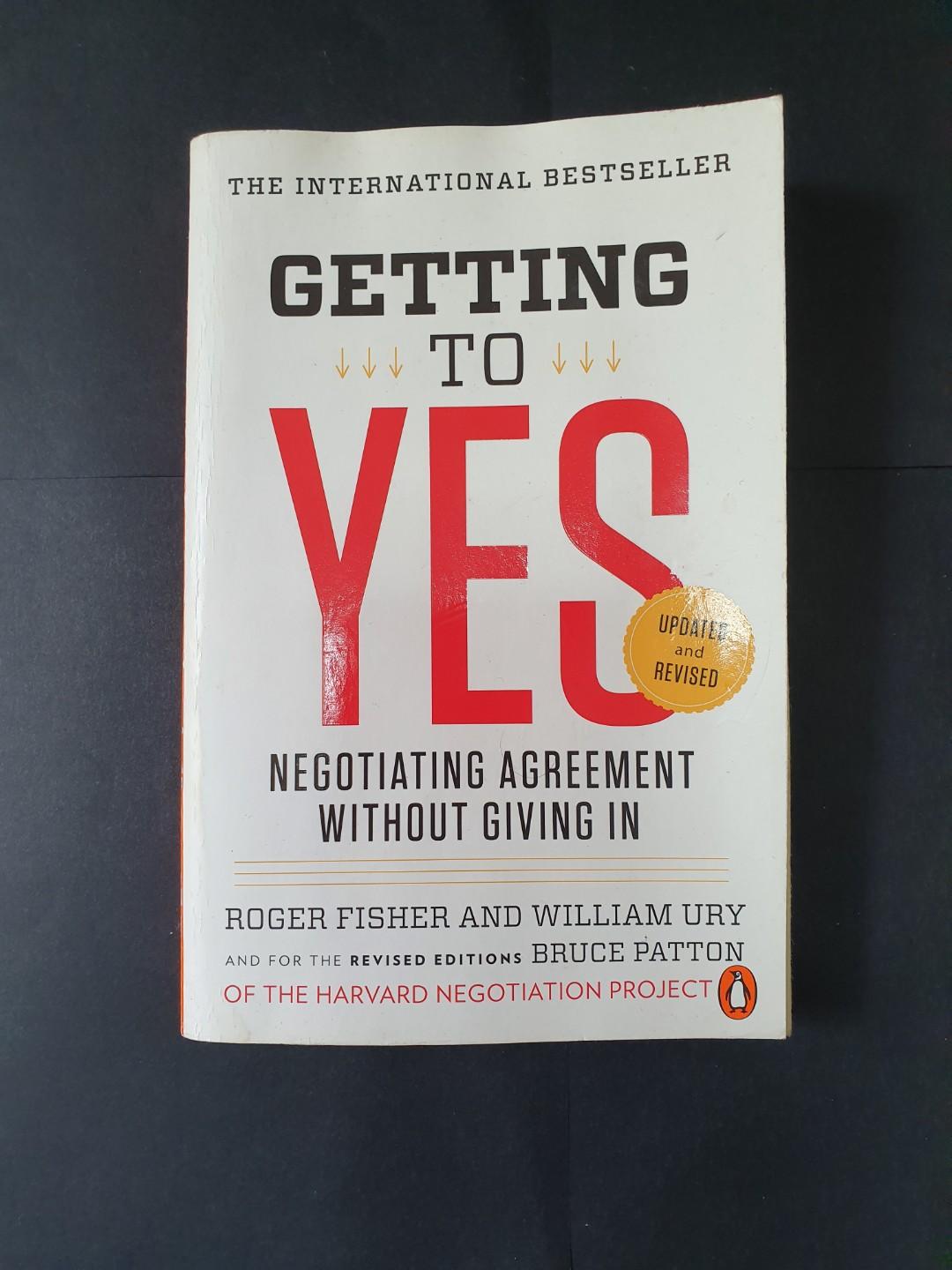 Getting to yes roger fisher william ury hobbies toys books