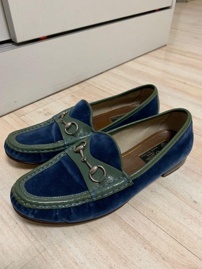 vintage gucci loafers womens