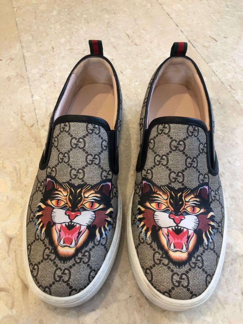 Gucci Men shoes, Men's Fashion, Footwear, Casual shoes on Carousell