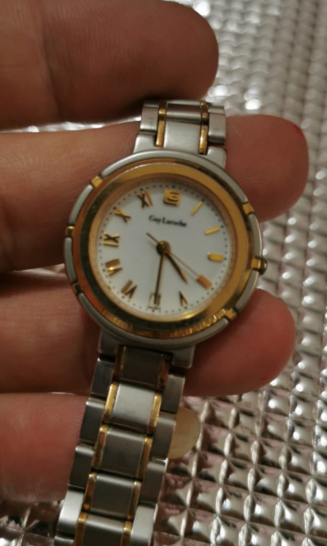Guy laroche on sale swiss women's watch
