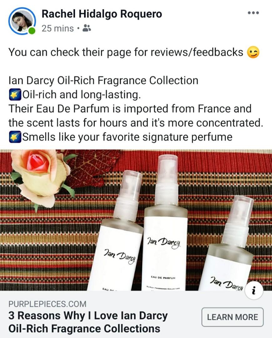 Ian darcy sale perfume best seller