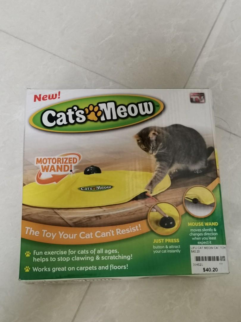 JML Cat s Meow Moving Wand Toy Pet Supplies Homes Other Pet Accessories on Carousell