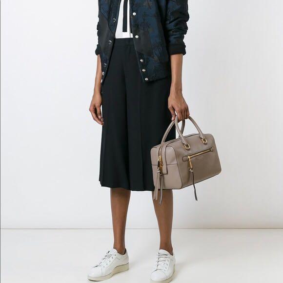 Marc jacobs recruit hotsell bauletto leather satchel