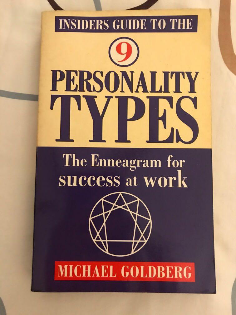 Michael Goldberg Insiders Guide to the Nine Personality Types How to