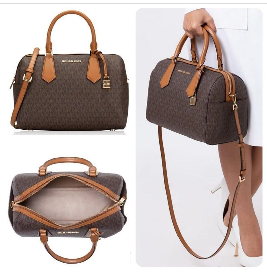 Michael kors hayes large duffle 2025