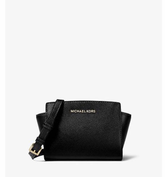 michael kors mini selma black