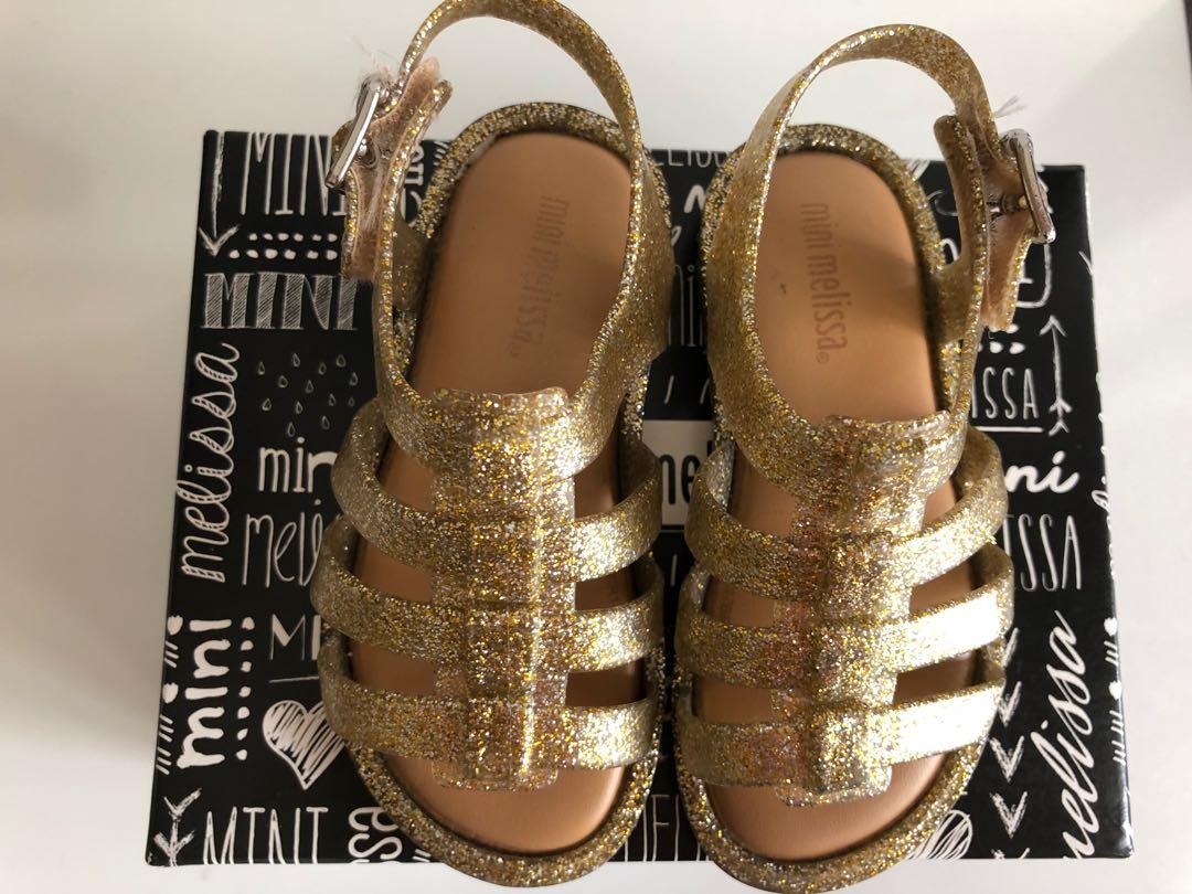 Melissa 2025 gold sandals