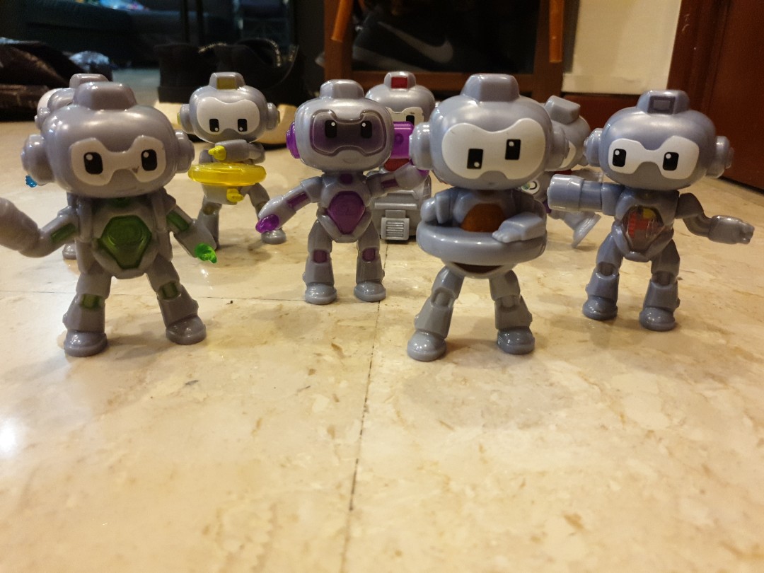 Mini Robots McDonald's, Hobbies & Toys, Toys & Games on Carousell