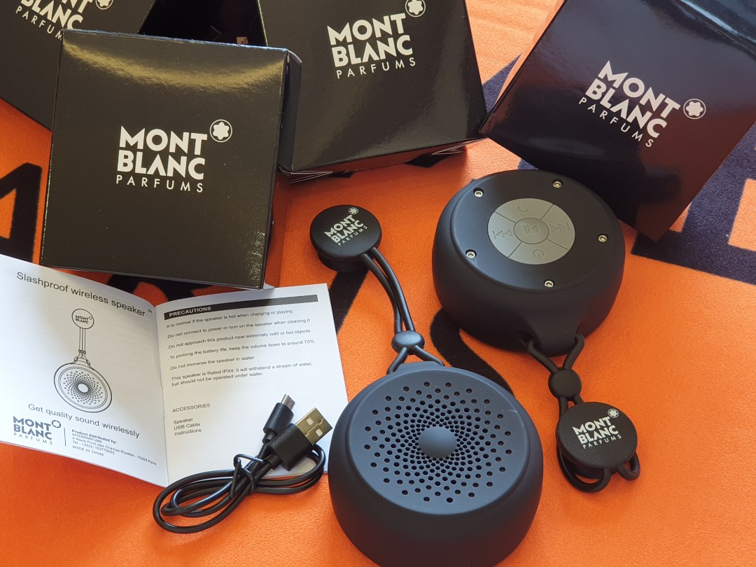 Mont Blanc Wireless Speaker Mobile Phones Tablets Mobile